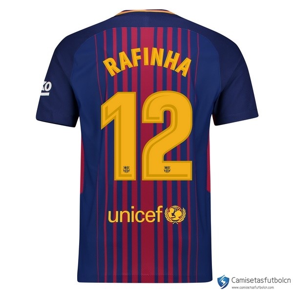 Camiseta Barcelona Primera equipo Rafinha 2017-18